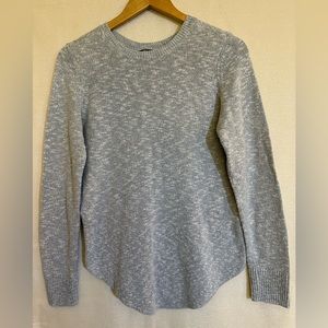 Nic + Zoe Sweater in light blue, white, grey color Cotton 70% Modal 30%. Size: S